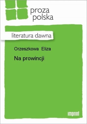 Okladka ksiazki na prowincji