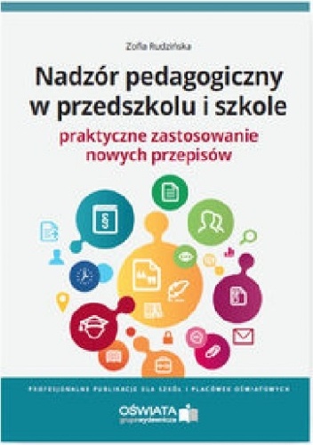 Okladka ksiazki nadzor pedagogiczny w przedszkolu i szkole praktyczne zastosowanie nowych przepisow