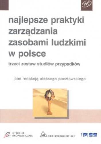 Okladka ksiazki najlepsze praktyki zarzadzania zasobami ludzkimi w polsce pocztowski aleksy