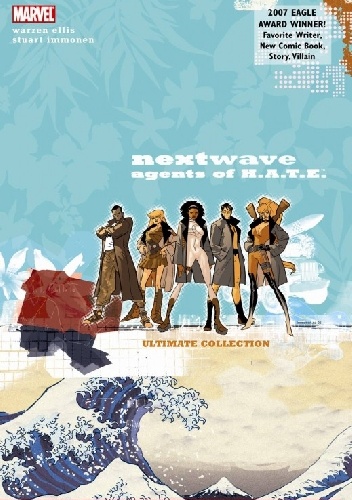 Okladka ksiazki nextwave agents of h a t e ultimate collection