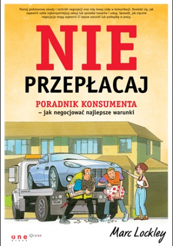 Okladka ksiazki nie przeplacaj poradnik konsumenta jak negocjowac najlepsze warunki