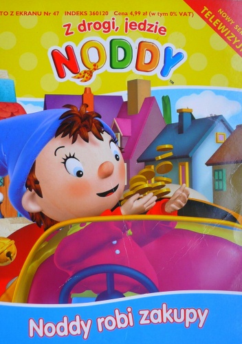 Okladka ksiazki noddy robi zakupy