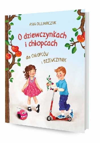 Okladka ksiazki o dziewczynkach i chlopcach dla chlopcow i dziewczynek