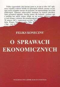 Okladka ksiazki o sprawach ekonomicznych