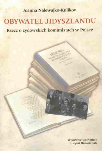 Okladka ksiazki obywatel jidyszlandu rzecz o zydowskich komunistach w polsce