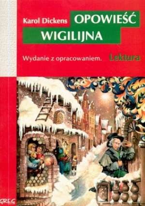 Okladka ksiazki opowiesc wigilijna