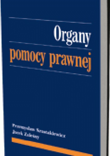 Okladka ksiazki organy pomocy prawnej