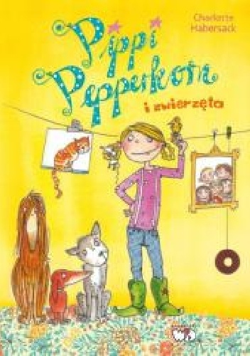 Okladka ksiazki pippi pepperkorn i zwierzeta