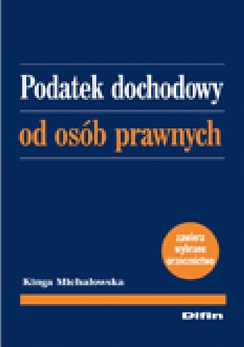 Okladka ksiazki podatek dochodowy od osob prawnych