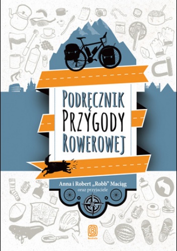 Okladka ksiazki podrecznik przygody rowerowej