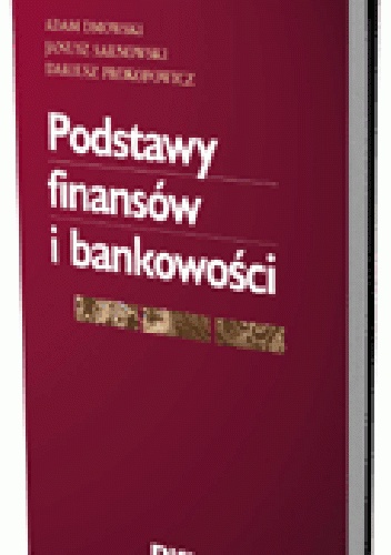 Okladka ksiazki podstawy finansow i bankowosci