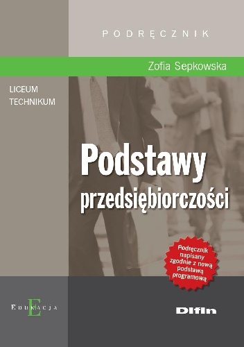 Okladka ksiazki podstawy przedsiebiorczosci