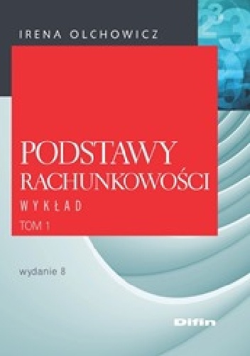 Okladka ksiazki podstawy rachunkowosci tom 1 wyklad wydanie 8