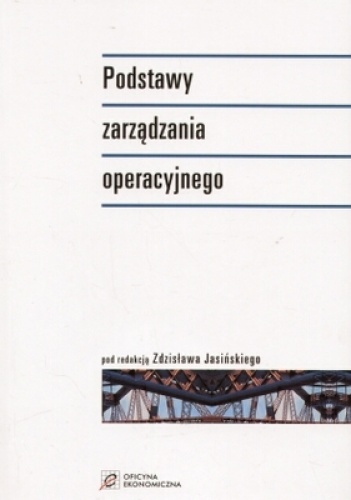 Okladka ksiazki podstawy zarzadzania operacyjnego