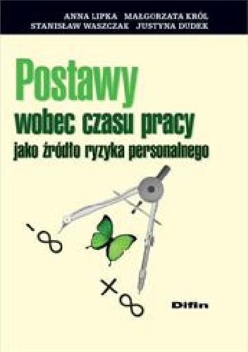 Okladka ksiazki postawy wobec czasu pracy jako zrodlo ryzyka personalnego