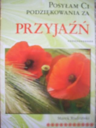 Okladka ksiazki posylam ci podziekowania za przyjazn