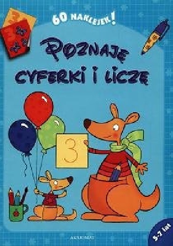 Okladka ksiazki poznaje cyferki i licze 5 7 lat