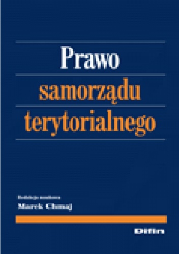 Okladka ksiazki prawo samorzadu terytorialnego