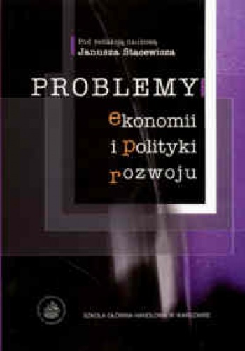 Okladka ksiazki problemy ekonomii i polityki rozwoju