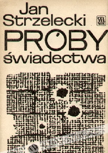 Okladka ksiazki proby swiadectwa