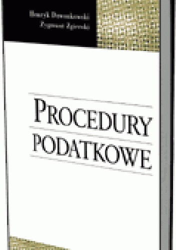 Okladka ksiazki procedury podatkowe