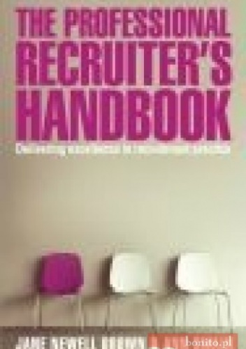 Okladka ksiazki professional recruiter s handbook