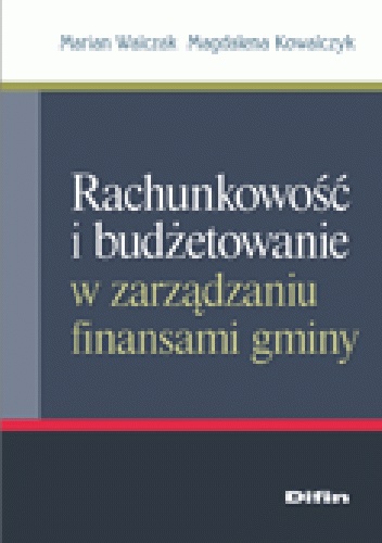 Okladka ksiazki rachunkowosc i budzetowanie w zarzadzaniu finansami gminy