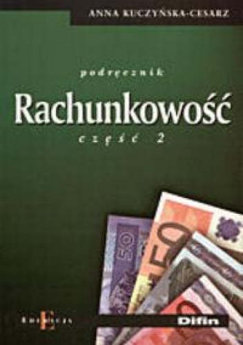 Okladka ksiazki rachunkowosc podrecznik czesc 2