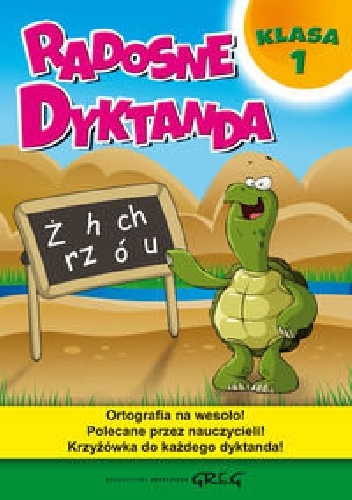 Okladka ksiazki radosne dyktanda klasa 1