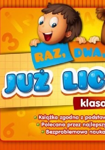 Okladka ksiazki raz dwa trzy juz liczymy klasa 1