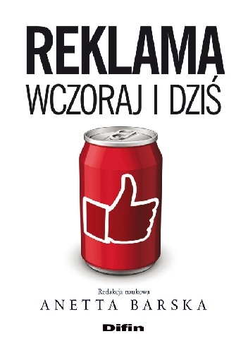 Okladka ksiazki reklama wczoraj i dzis