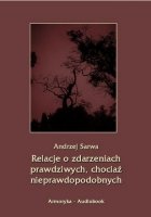 Okladka ksiazki relacje o zdarzeniach prawdziwych chociaz nieprawdopodobnych