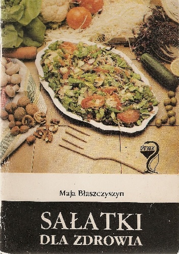 Okladka ksiazki salatki dla zdrowia
