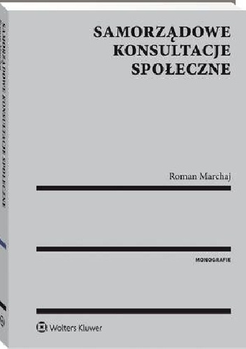 Okladka ksiazki samorzadowe konsultacje spoleczne