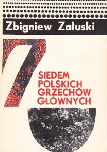 Okladka ksiazki siedem polskich grzechow glownych