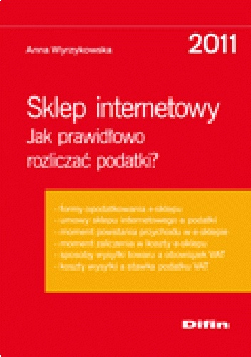 Okladka ksiazki sklep internetowy jak prawidlowo rozliczac podatki