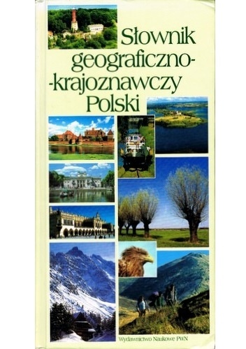 Okladka ksiazki slownik geograficzno krajoznawczy polski