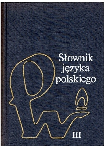 Okladka ksiazki slownik jezyka polskiego tom 3