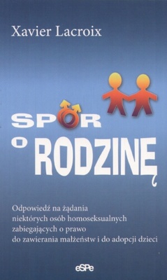 Okladka ksiazki spor o rodzine