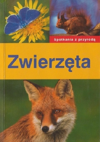 Okladka ksiazki spotkania z przyroda zwierzeta