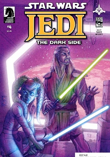 Okladka ksiazki star wars jedi the dark side 4