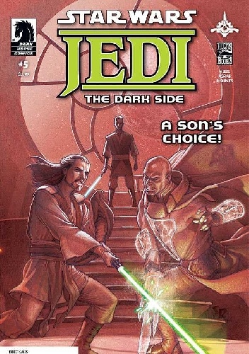 Okladka ksiazki star wars jedi the dark side 5