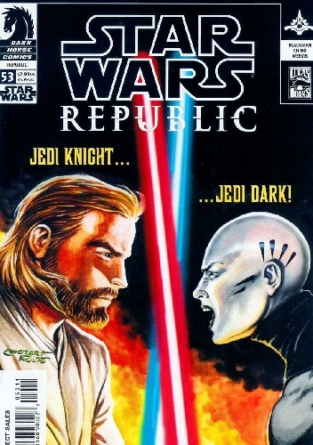 Okladka ksiazki star wars republic 53