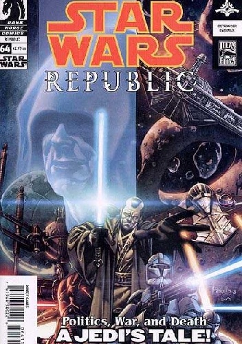 Okladka ksiazki star wars republic 64