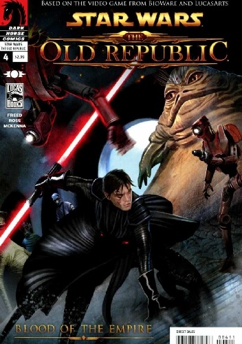 Okladka ksiazki star wars the old republic 4