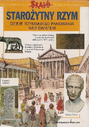 Okladka ksiazki starozytny rzym dzieje rzymskiego panowania nad swiatem