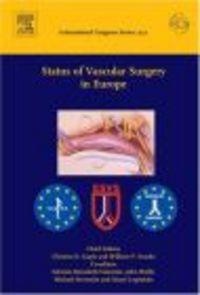 Okladka ksiazki status of vascular surgery in europe
