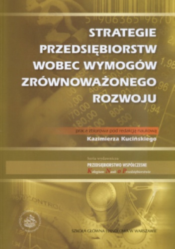 Okladka ksiazki strategie przedsiebiorstw wobec wymogow zrownowazonego rozwoju