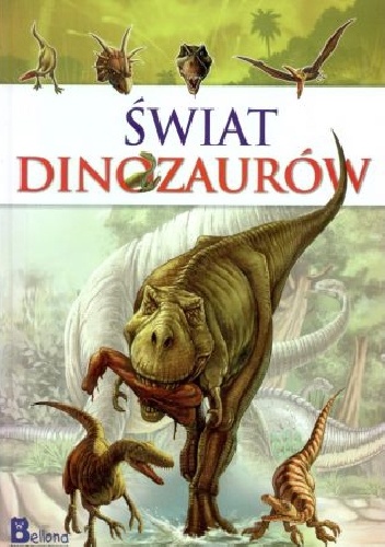 Okladka ksiazki swiat dinozaurow