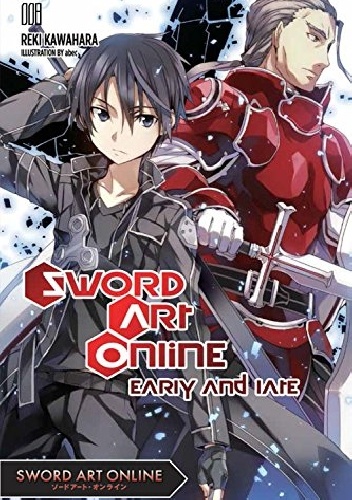 Okladka ksiazki sword art online 08 early and late